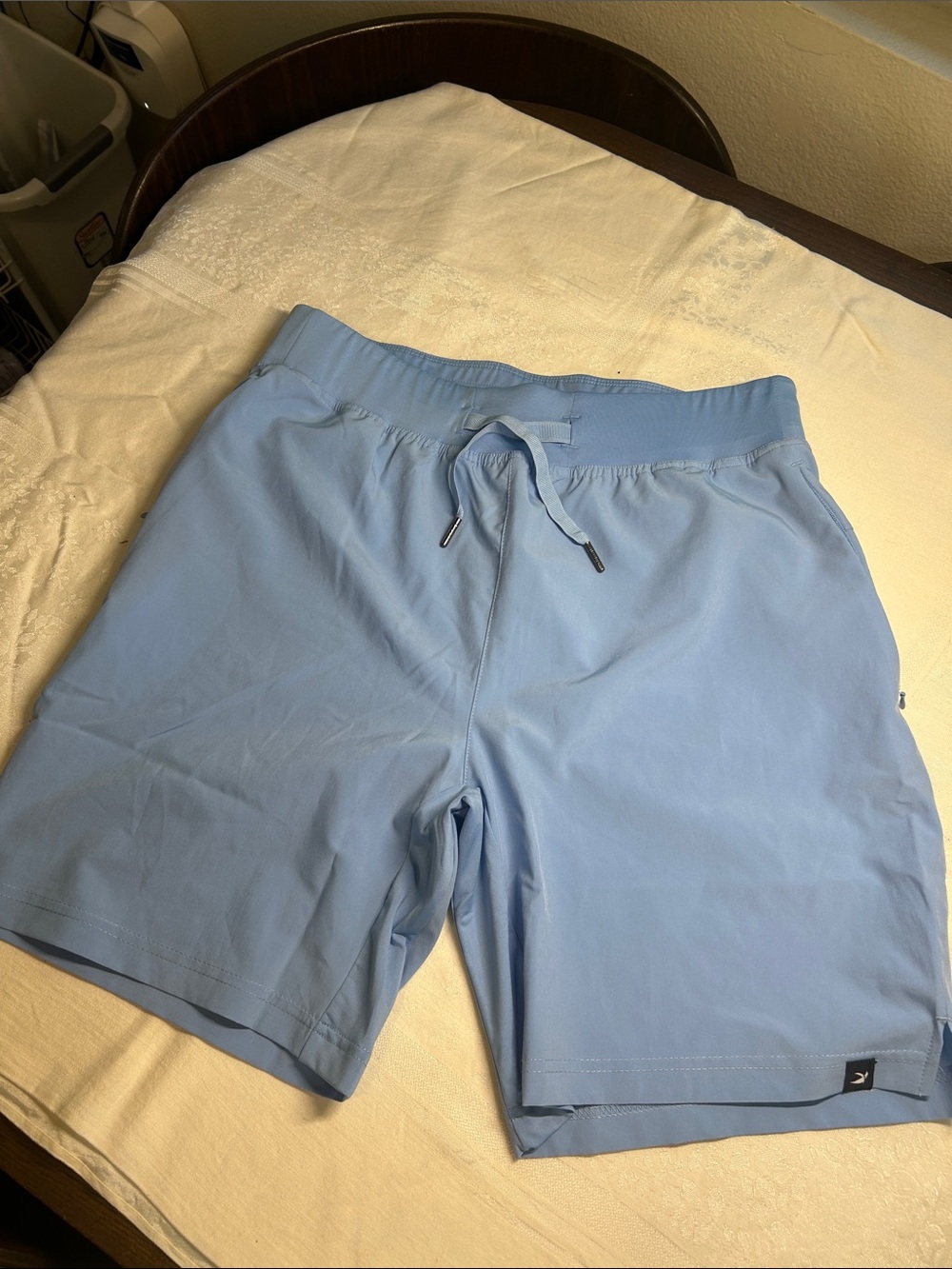 Glyder Light Blue Performance Athletic Shorts SIZE M. LIKE NEW.